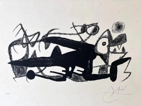 石版画 Miró - Joan Miró. Fotoscop