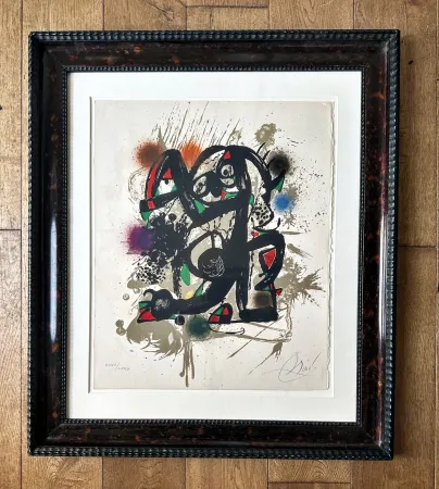 石版画 Miró - Joan Miro Lithographs III / Maeght 1118 