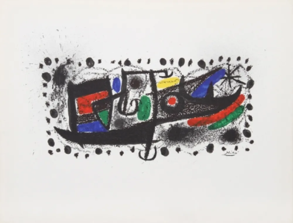 石版画 Miró - Joan Miro und Katalonien