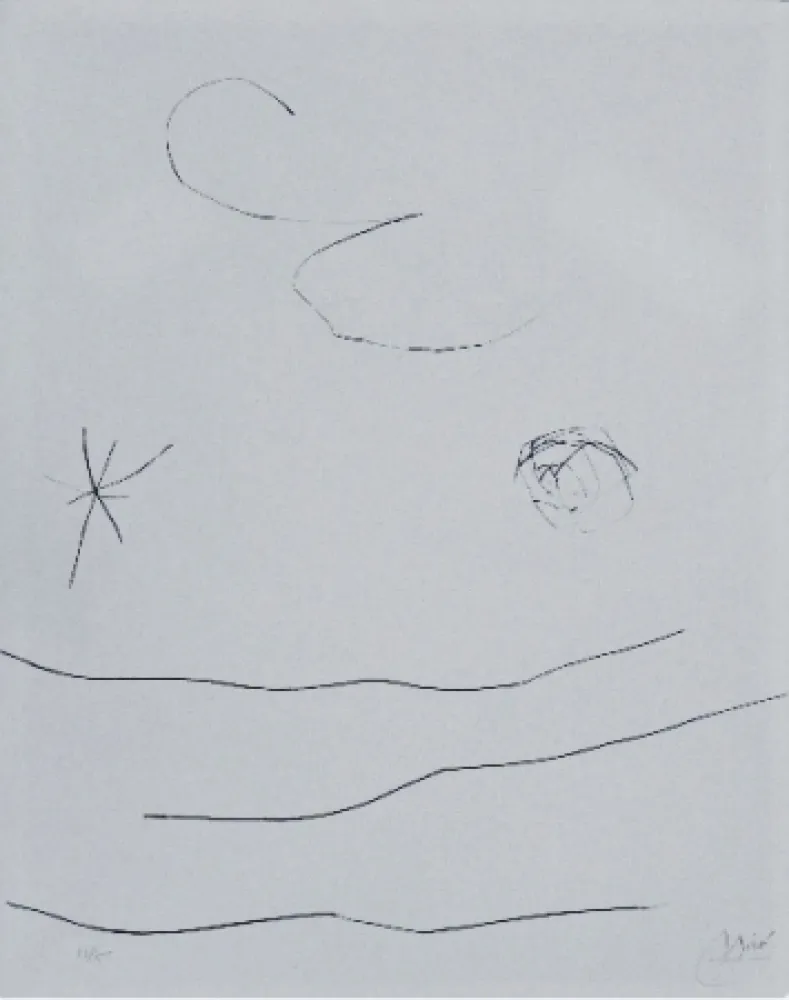 干刻版画 Miró - Journal d'un graveur 4