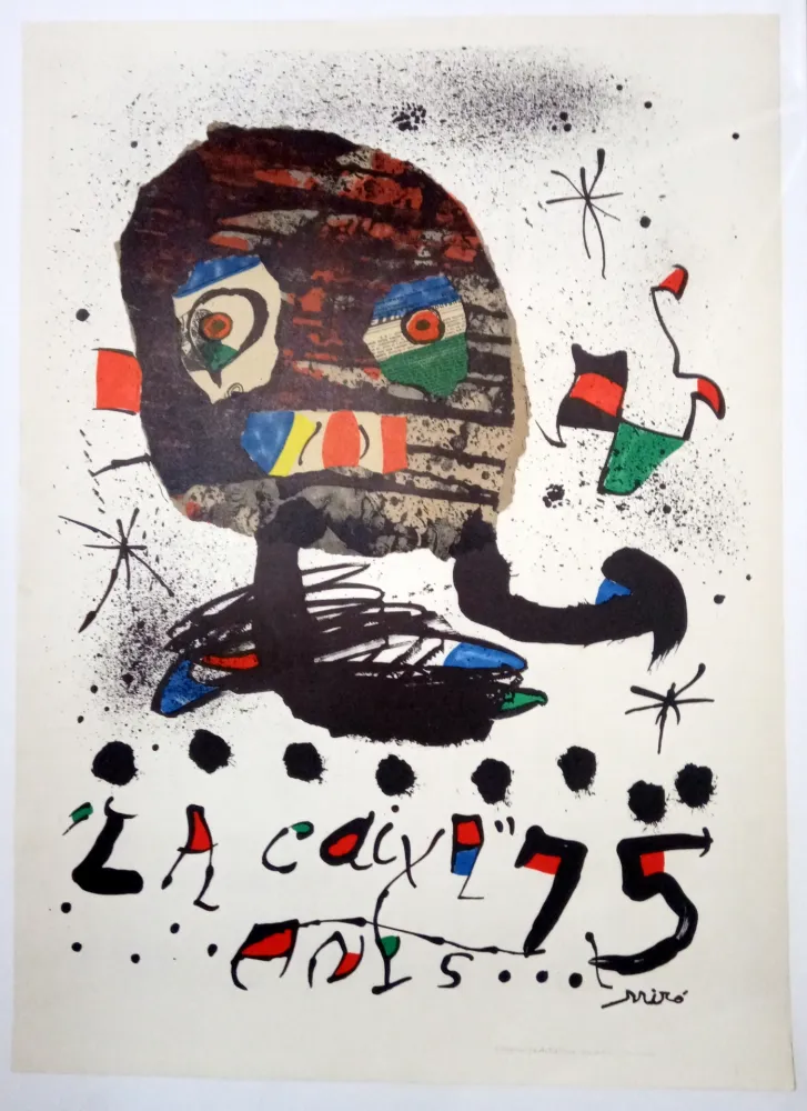 海报 Miró - La Caixa 75 anys - 1979