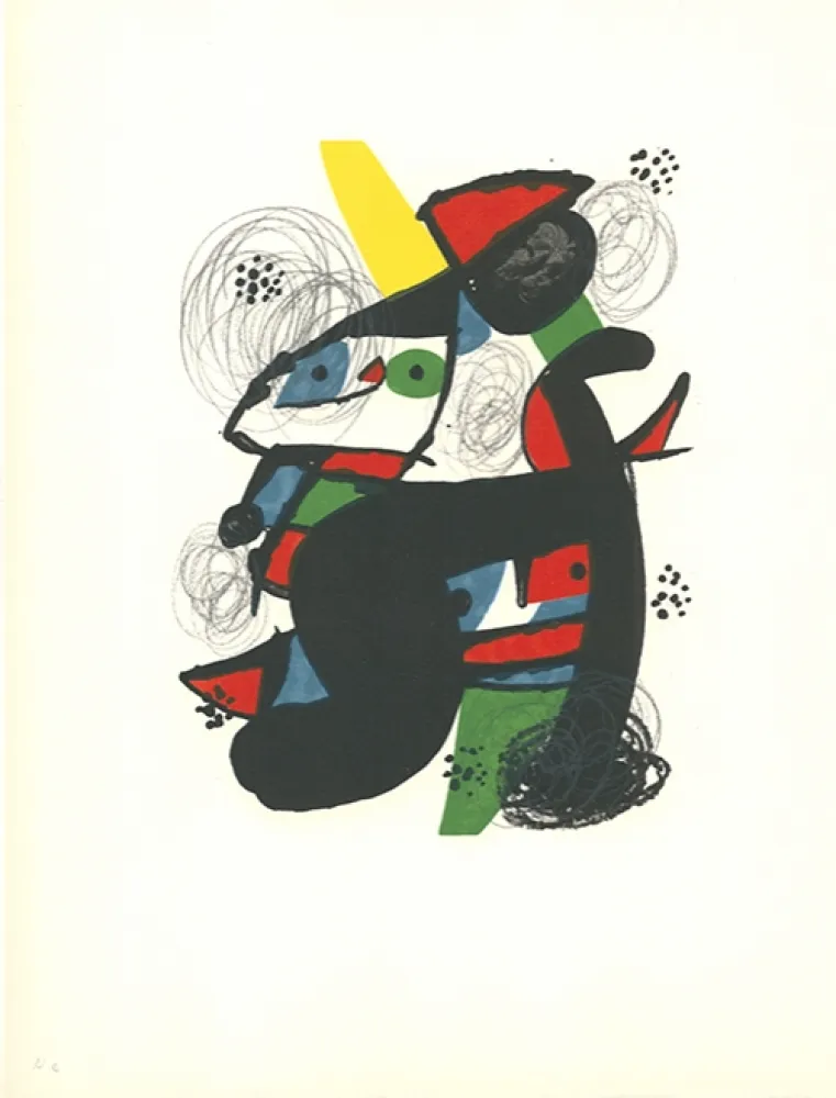 石版画 Miró - La mélodie acide - 11
