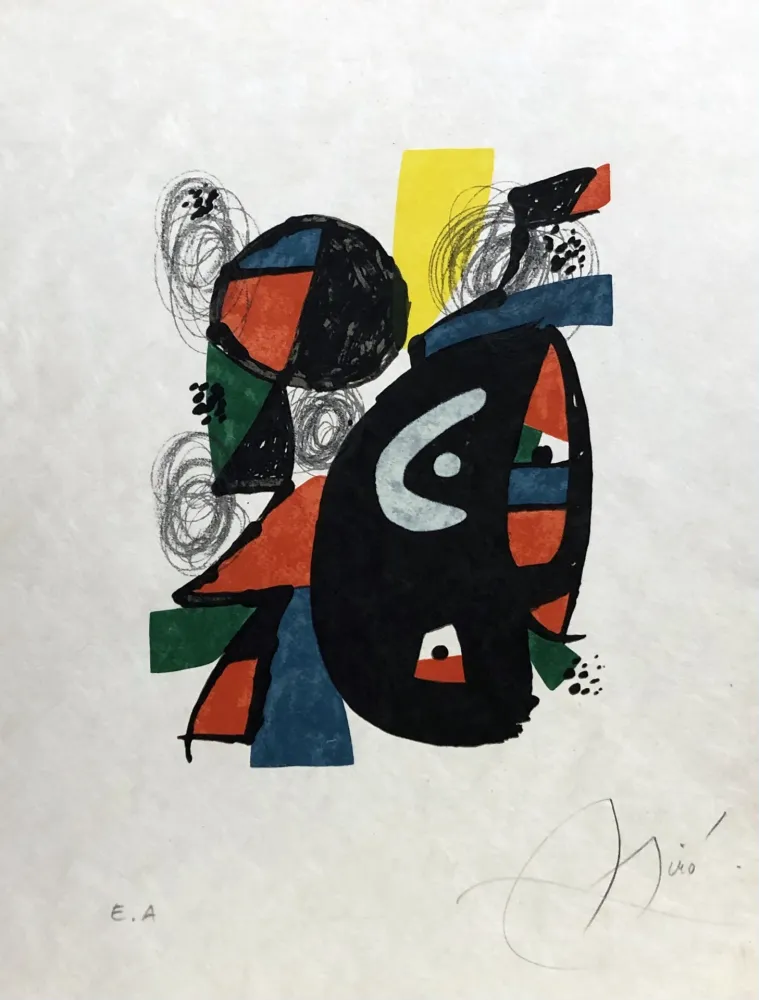 石版画 Miró - La mélodie acide - 12