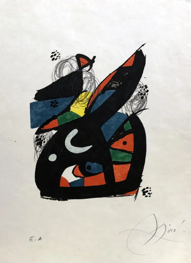 石版画 Miró - La mélodie acide - 13