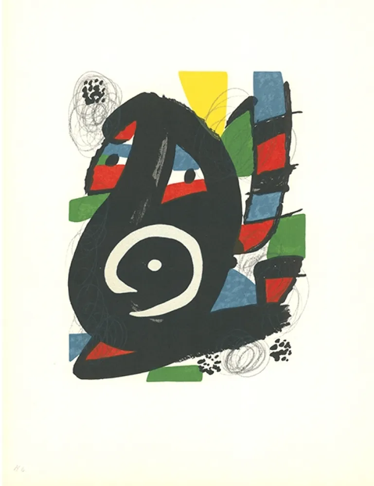 石版画 Miró - - La mélodie acide - 14