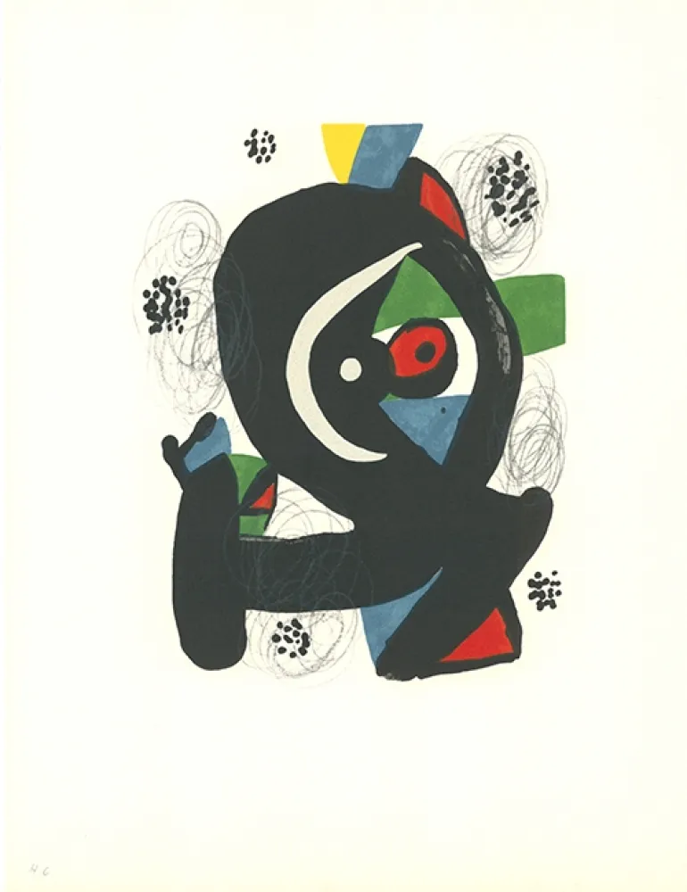 石版画 Miró - La mélodie acide - 2