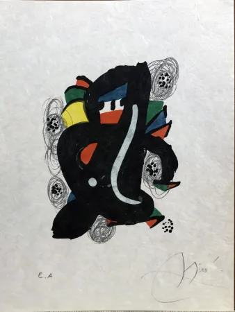 石版画 Miró - La mélodie acide - 6
