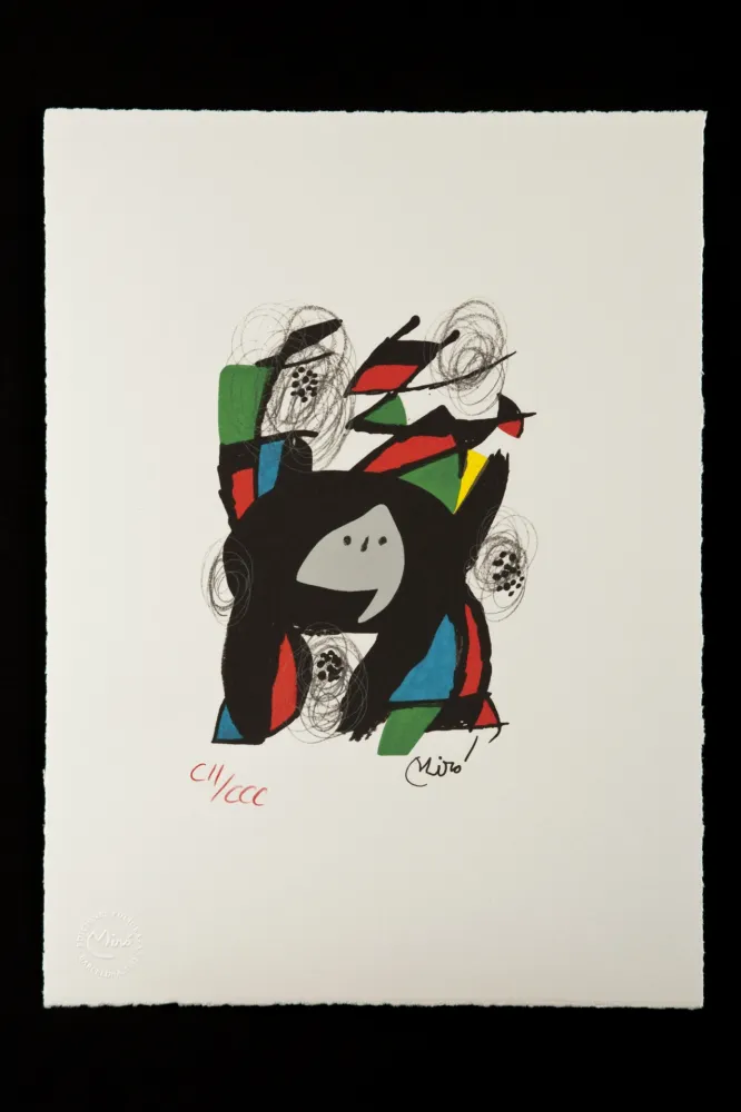 石版画 Miró - La mélodie acide VIII