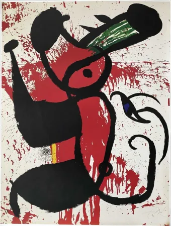 海报 Miró - La Ruisselante (Variante)
