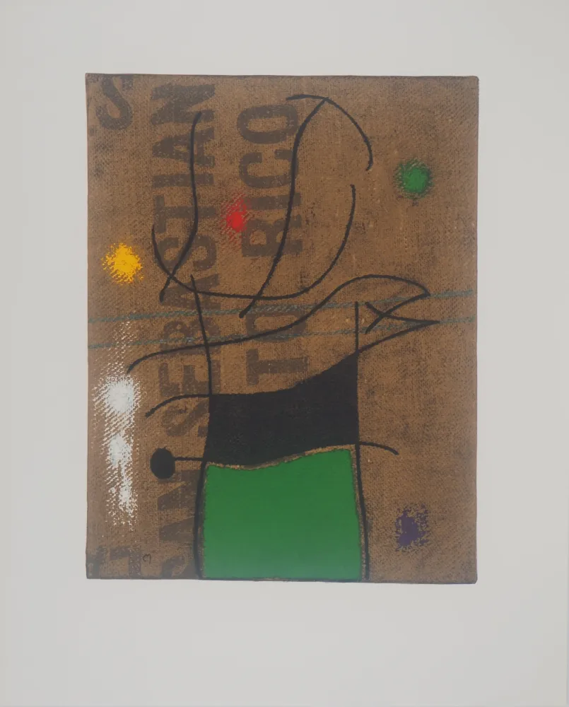 石版画 Miró - L'acrobate