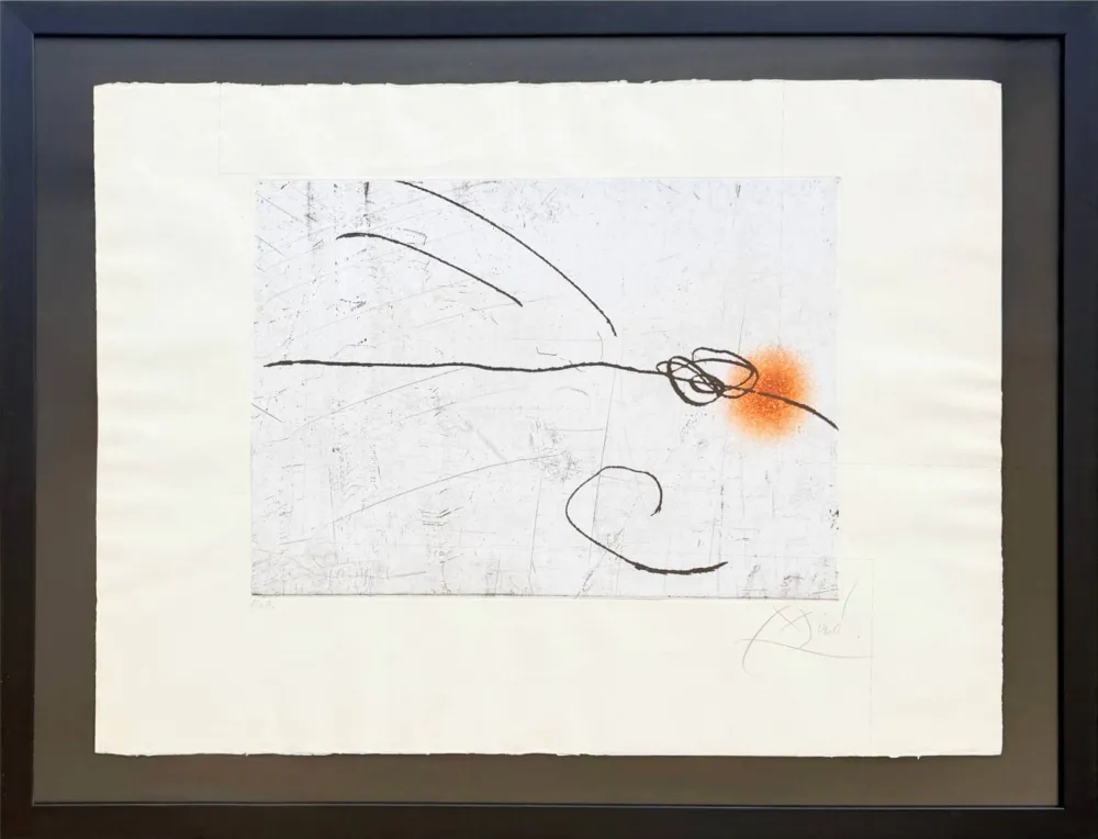 蚀刻飞尘法 Miró - Lapidary