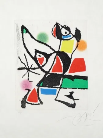 蚀刻飞尘法 Miró - Le marteau sans maître