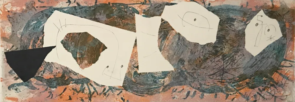 石版画 Miró - Les Penalites de l'Enfer ou Les Nouvelles-Hebrides 14