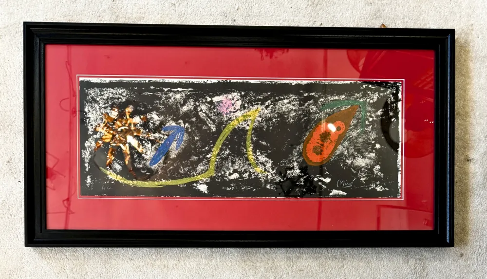 石版画 Miró - Les Penalites De L'enfer Ou Les Nouvelles-Hebrides 