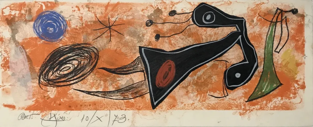 石版画 Miró - Les Penalites de l'Enfer ou Les Nouvelles-Hebrides 30