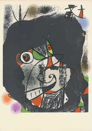 石版画 Miró - Les révolutions scéniques du XXe siècle I, 1975