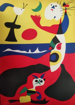 石版画 Miró - L'été