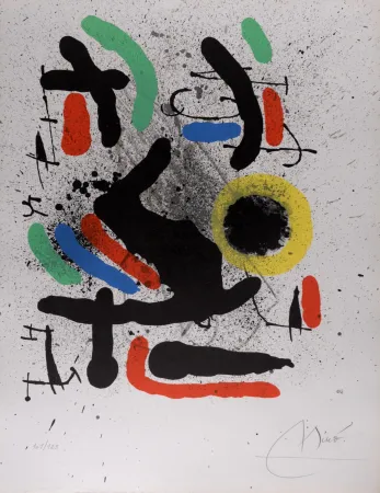 石版画 Miró - Liberté des Libertés, 1971 - Hand-signed