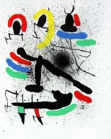 石版画 Miró - Liberté des libertés I