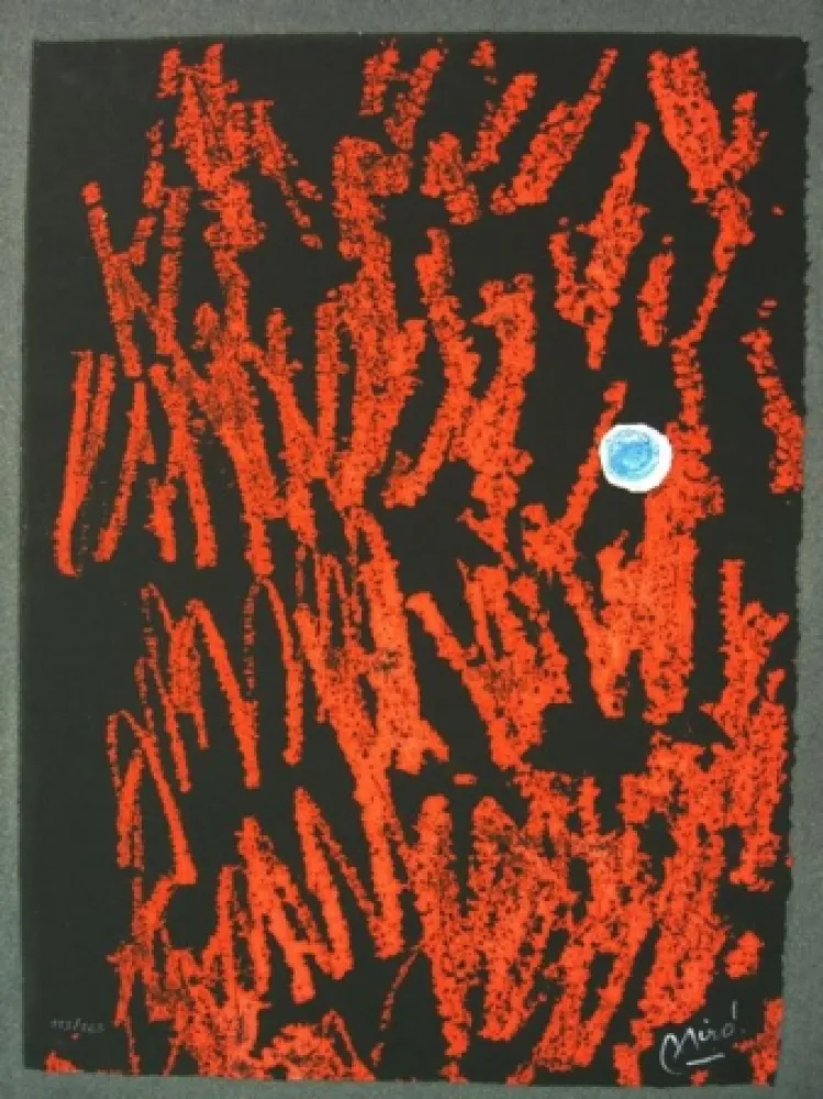 蚀刻版画 Miró - LIBERTÉ DES LIBERTÉS (Libro)