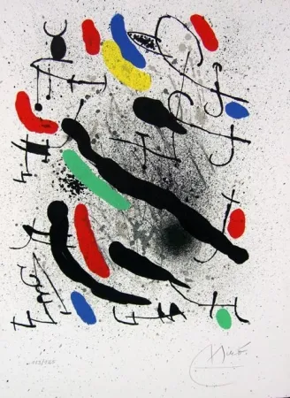 石版画 Miró - LIBERTÉ DES LIBERTÉS (Libro)