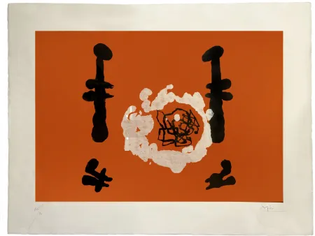 飞尘腐蚀法 Miró - 'L'Invention du feu'