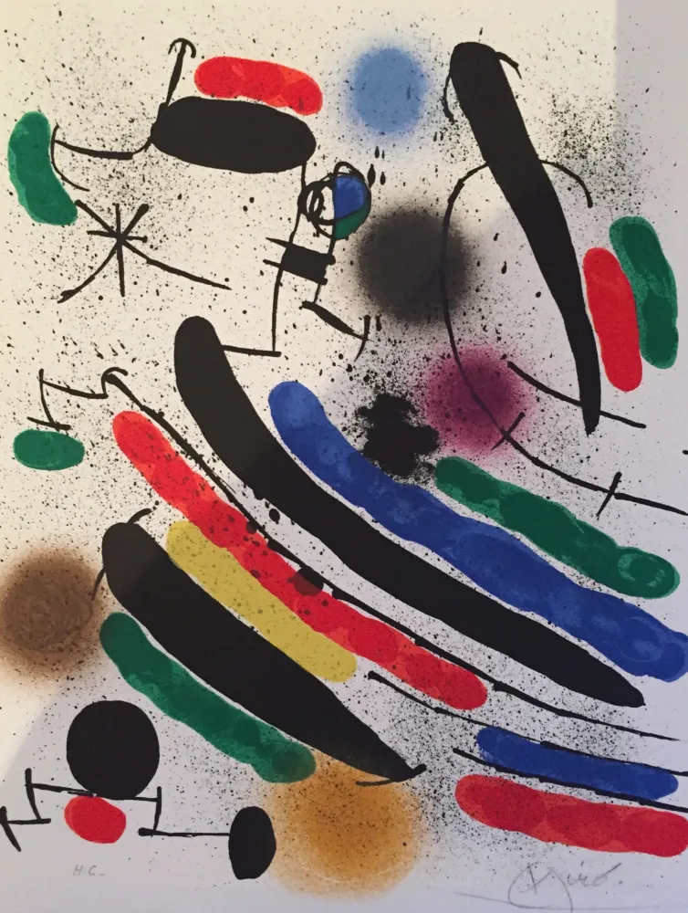 石版画 Miró - Lithograph I 