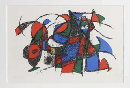 石版画 Miró - Lithograph III