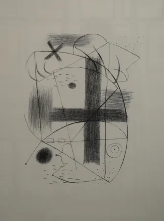石版画 Miró - Lithographie II