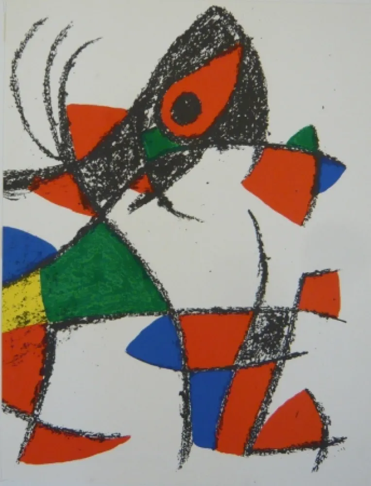 摄影 Miró - Lithographie II Miro lithographe II