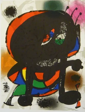 石版画 Miró - Lithographie  III From Miro Lithograph III