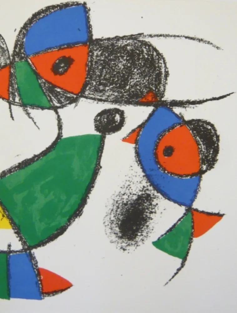石版画 Miró - Lithographie III M35iro Lithographe II