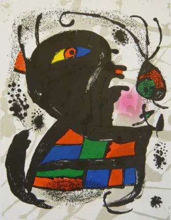 石版画 Miró - Lithographie V