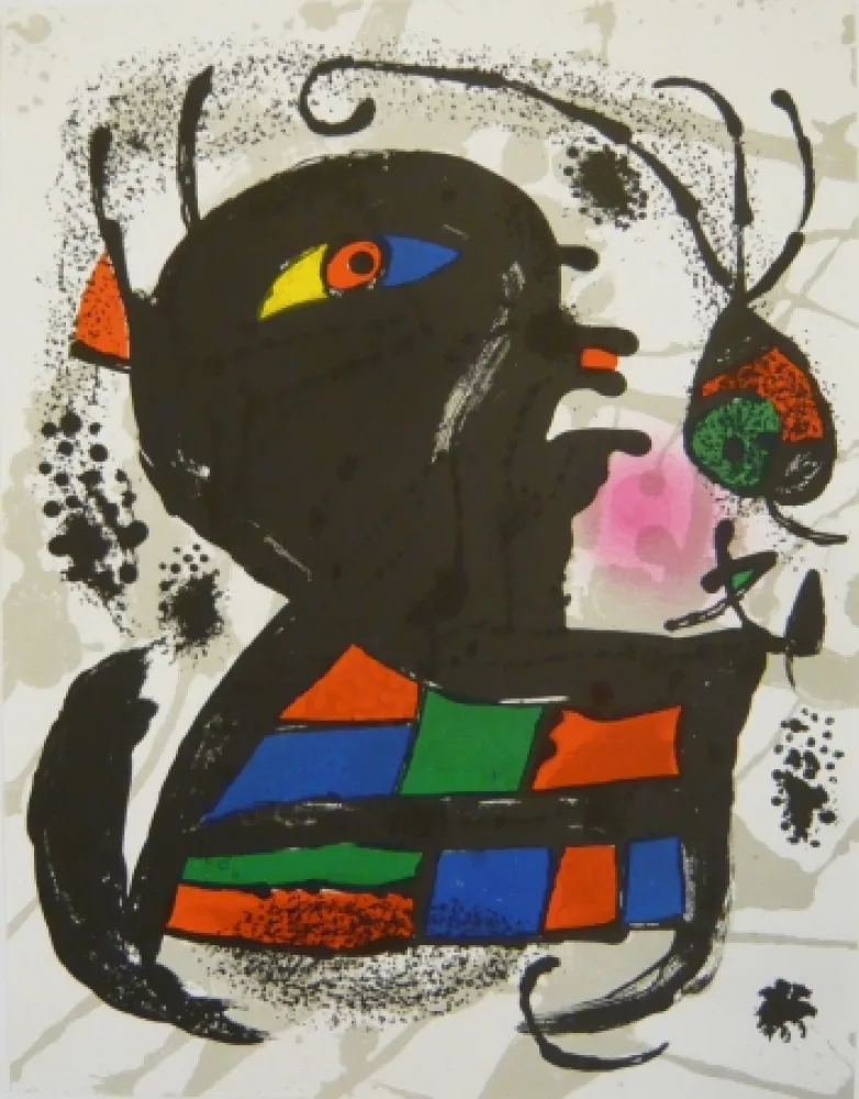石版画 Miró - Lithographie  V