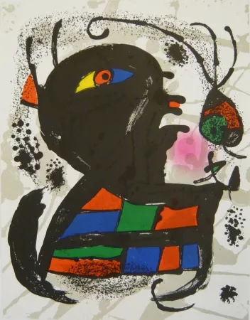 石版画 Miró - Lithographie  V