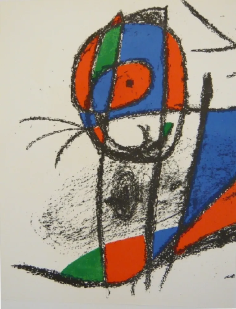 石版画 Miró - Lithographie  VI