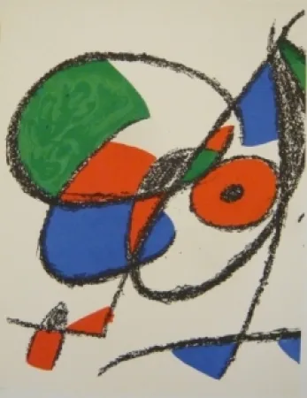 石版画 Miró - Lithographie  VIII