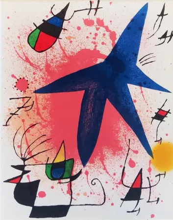 石版画 Miró - Litografía original I