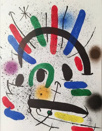 石版画 Miró - Litografía original II