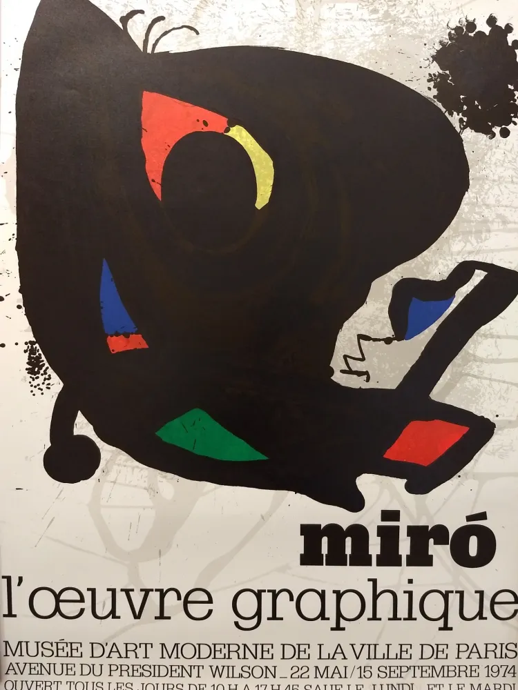 海报 Miró - L'oeuvre graphique