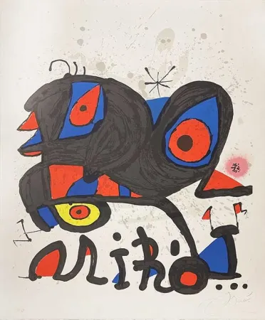 石版画 Miró - Louisiania