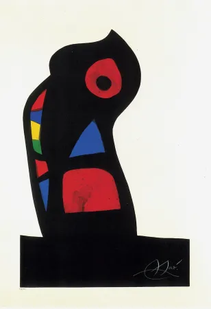 金刚砂版画 Miró - L'Oustachi