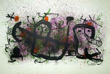 石版画 Miró - MA DE PROVERBIS