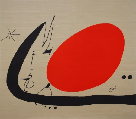 石版画 Miró - Mà de Proverbis