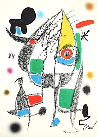 石版画 Miró - Maravillas 20