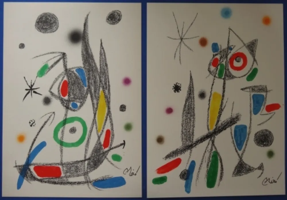 石版画 Miró - Maravillas (20 lithographies)
