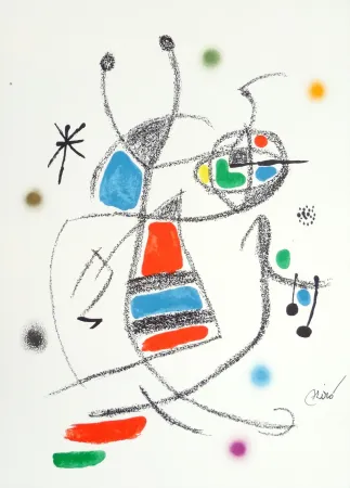 石版画 Miró - Maravillas