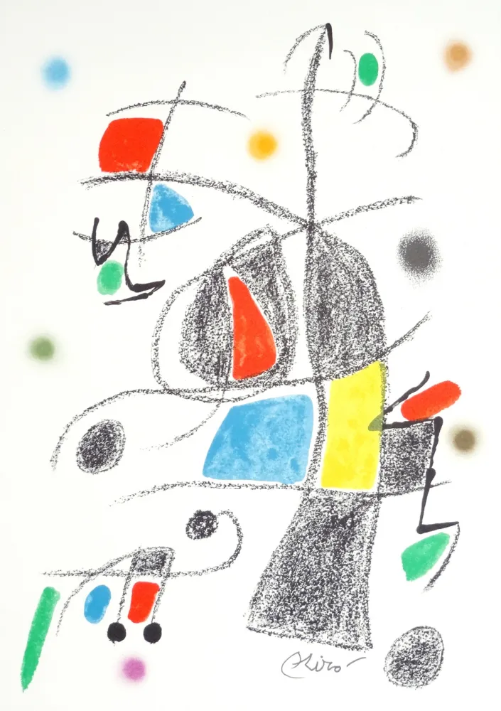 石版画 Miró - Maravillas
