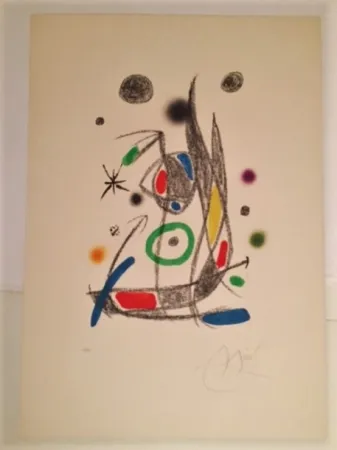 石版画 Miró - Maravillas con Varaciones Acrosticas 