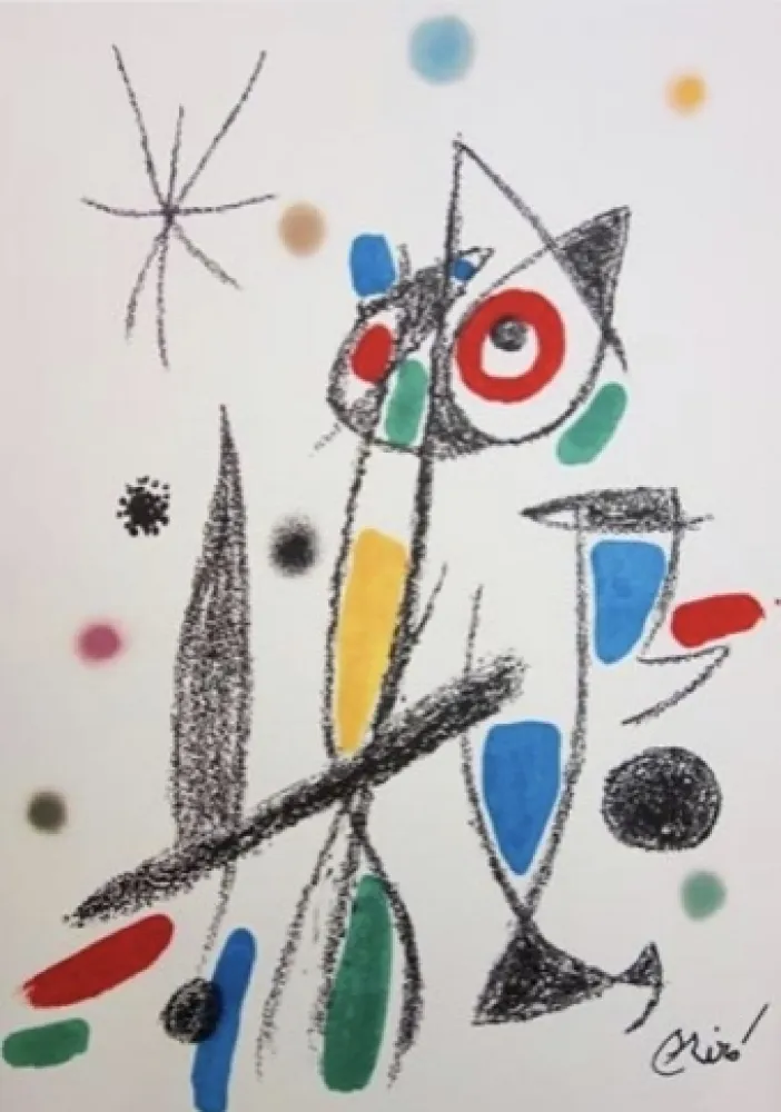 石版画 Miró - Maravillas con variaciones